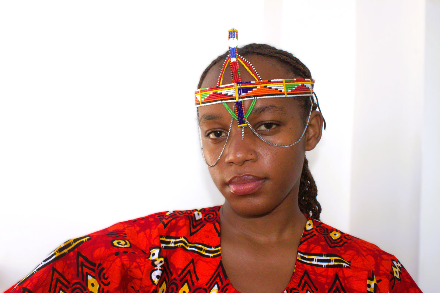 Maasai beaded headpieces