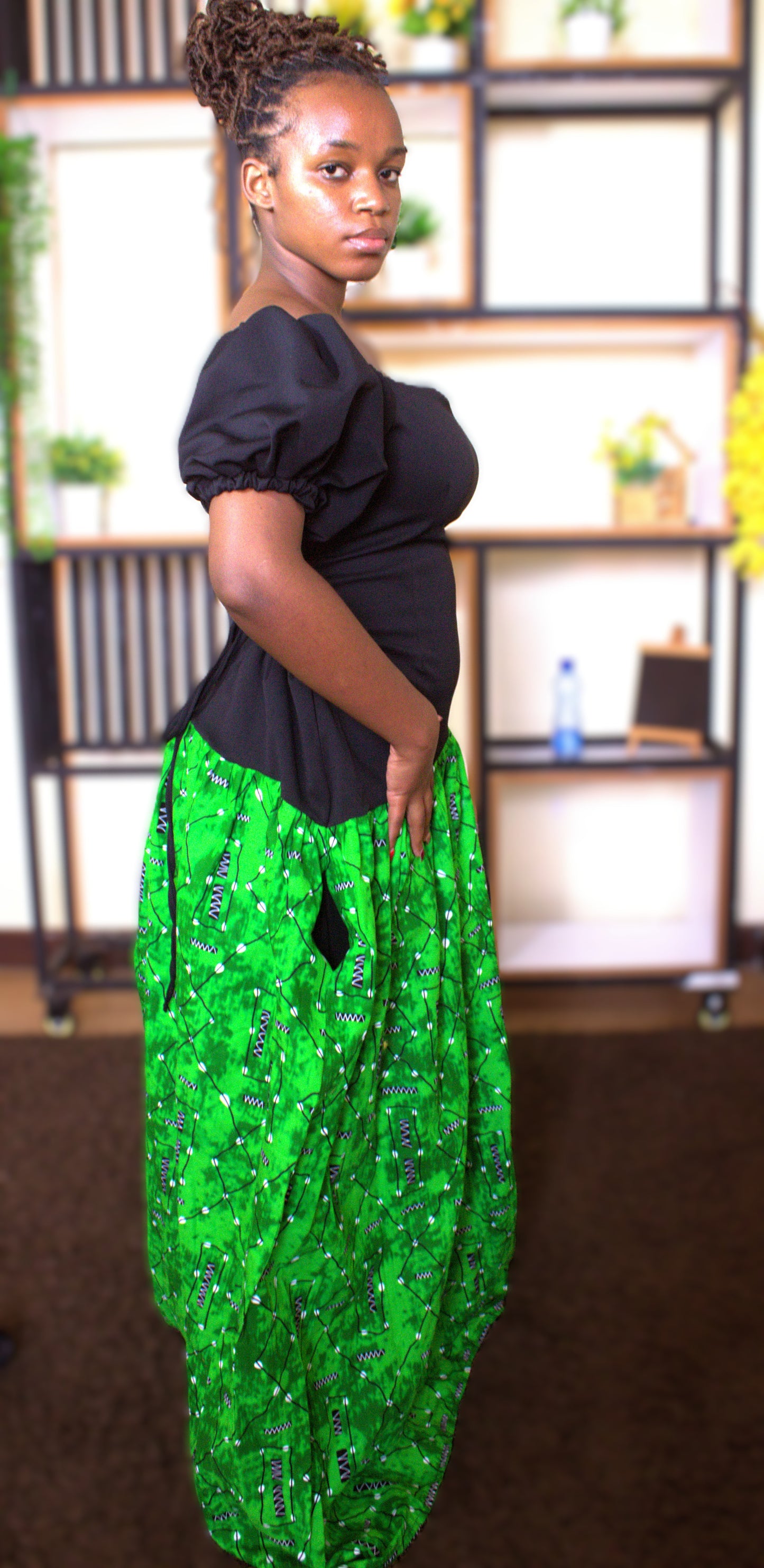 Emerald Flora Savannah Dress