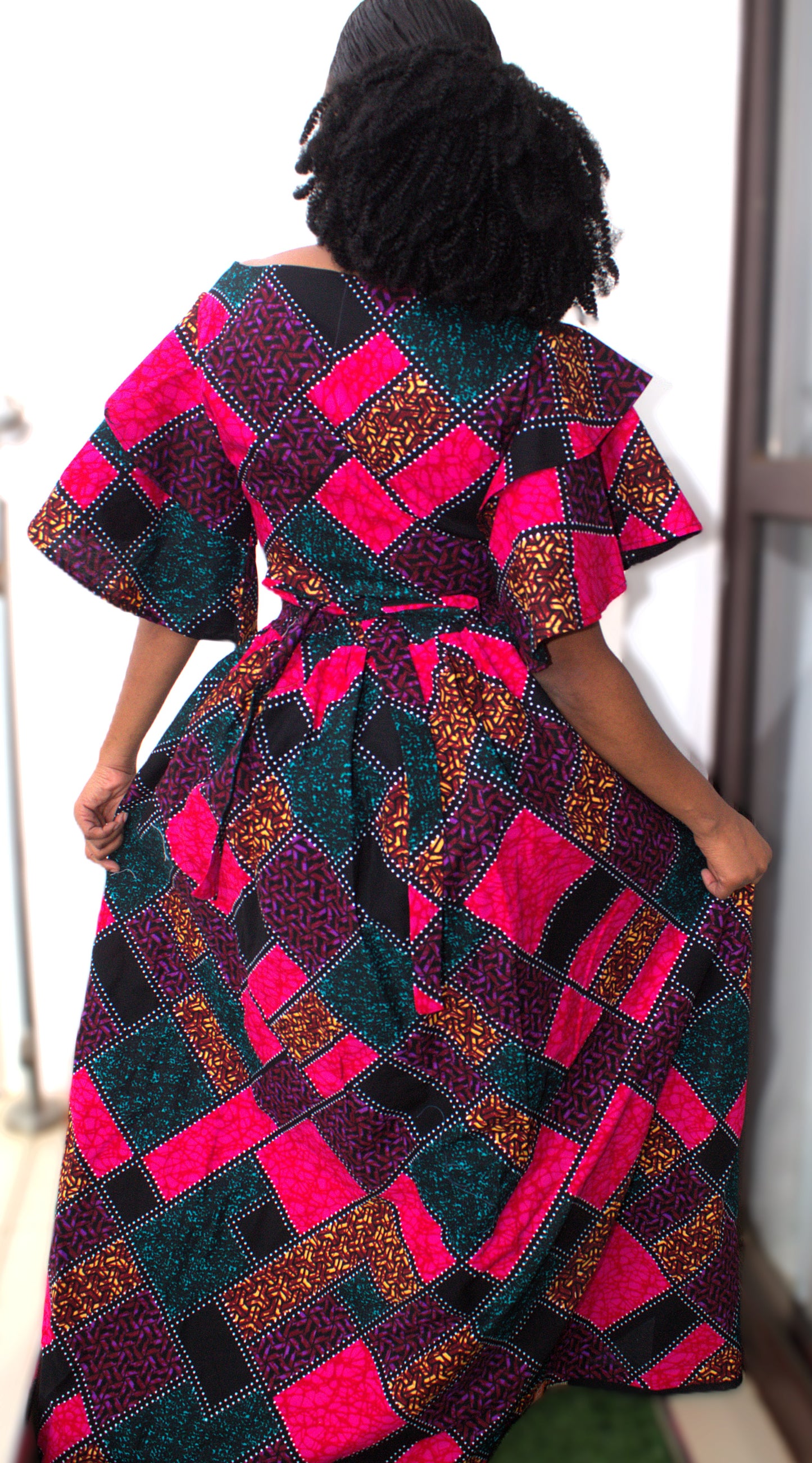Bold patchwork Print set