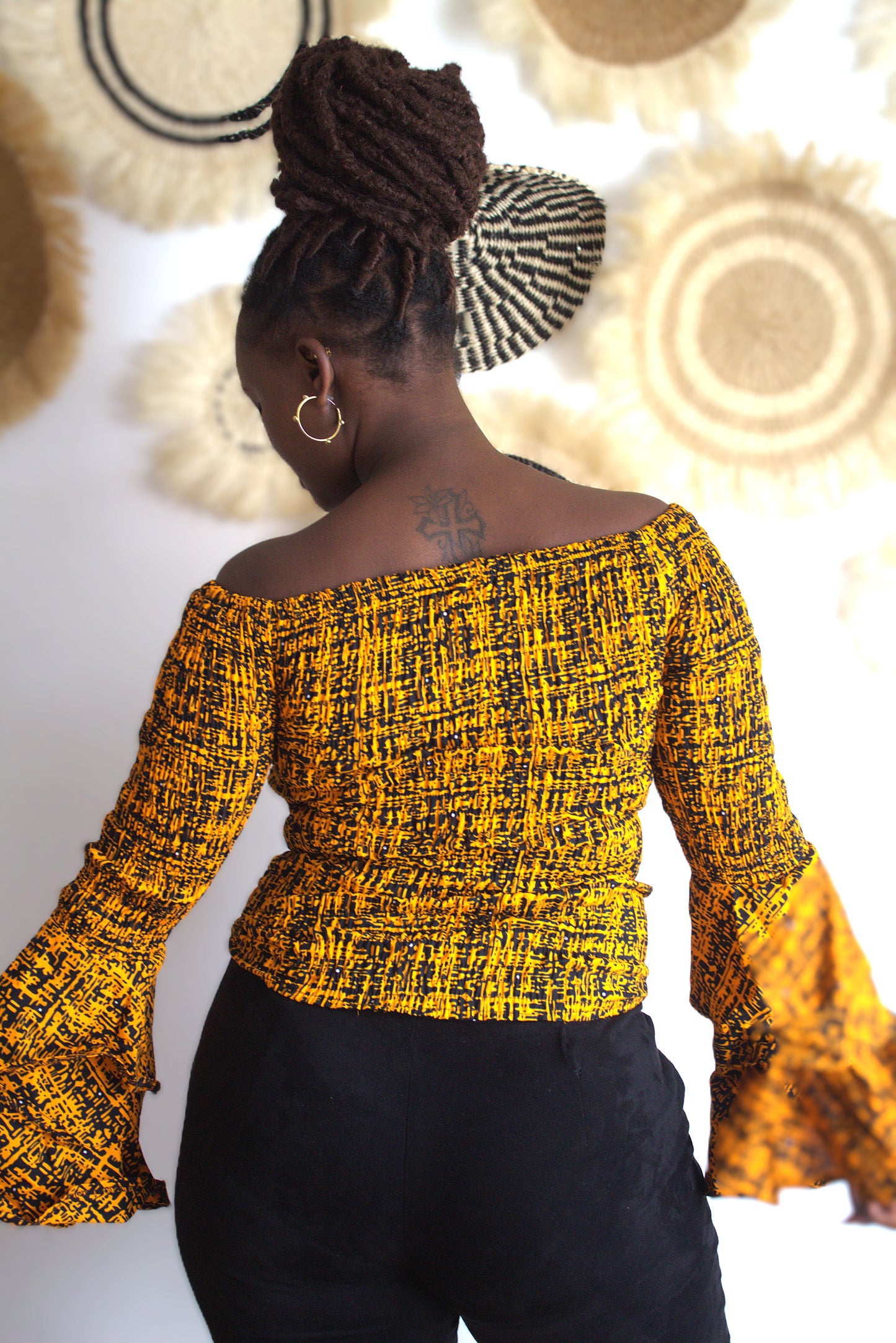 Off-the-Shoulder Tiered Top