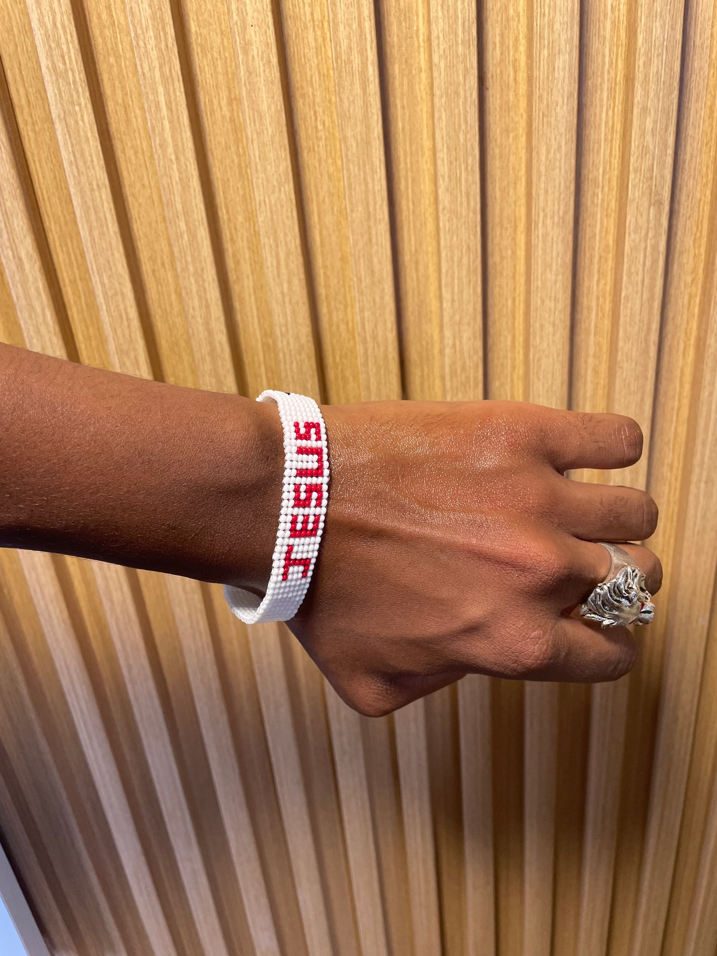 Jesus Beaded Bracelet