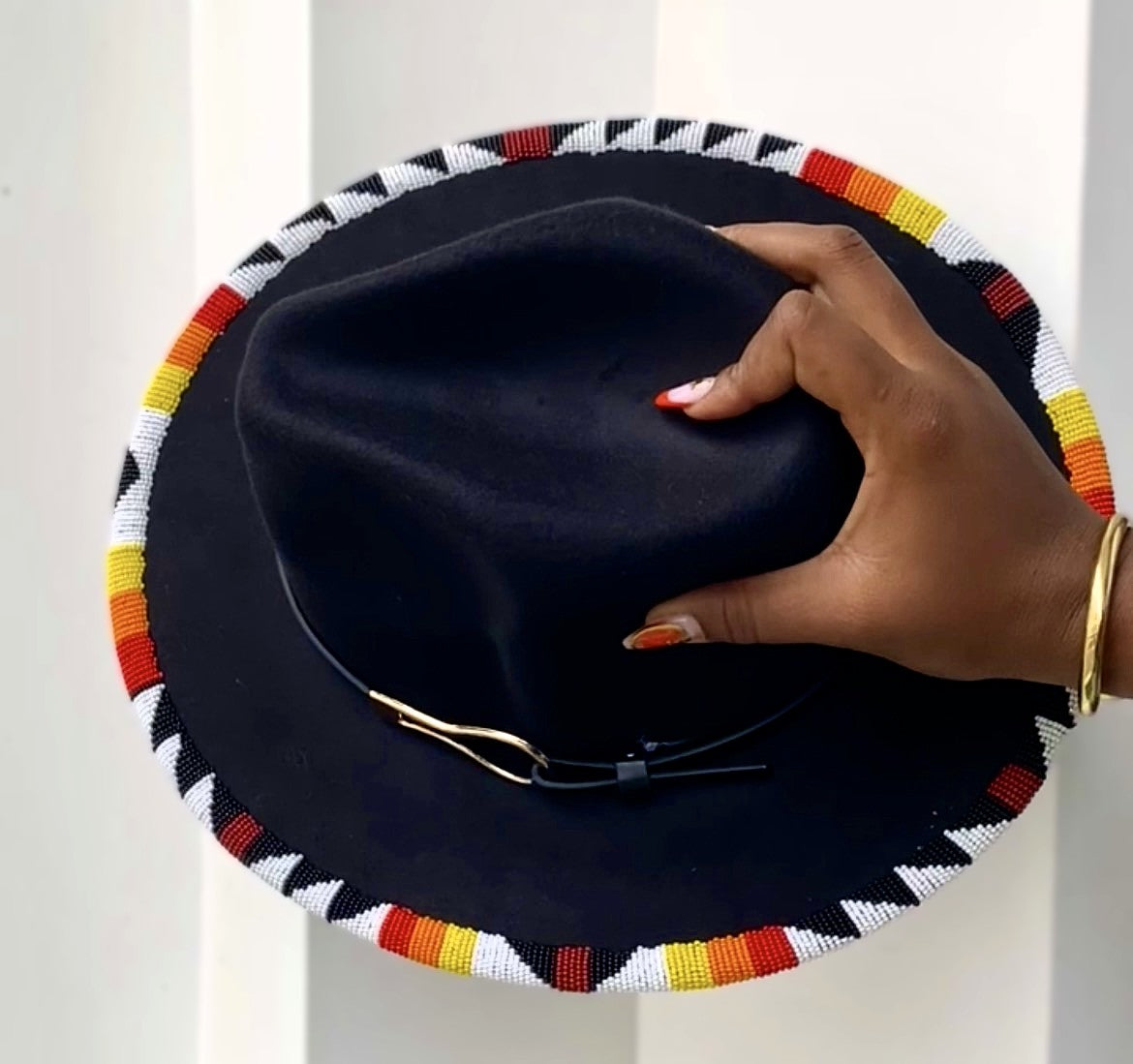 Beaded Fedora Hats