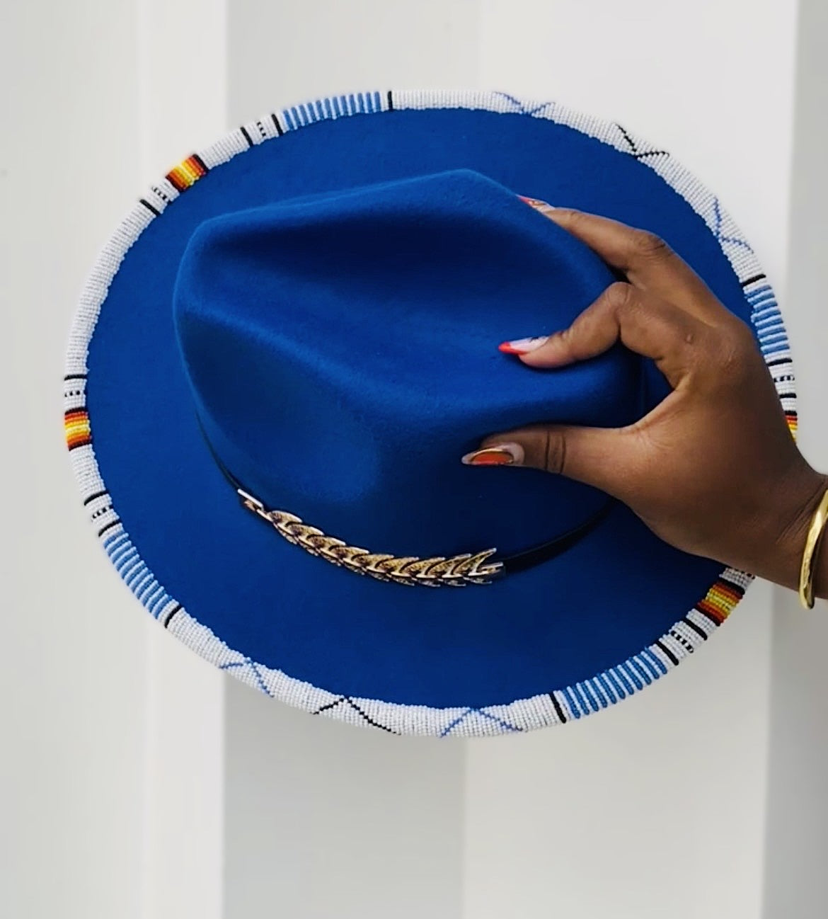 Beaded Fedora Hats