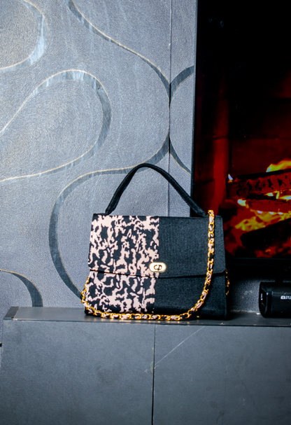Half-Ankara Dualia Satchel Bags