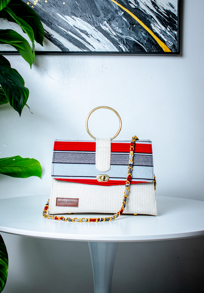 Mama Afrika Ring Handle Clutch