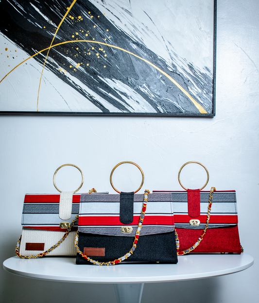 Mama Afrika Ring Handle Clutch