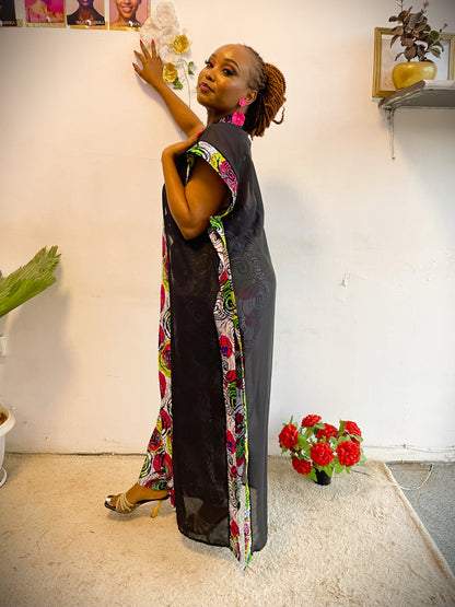 Infinity Maxi Jumpsuit with Kimono