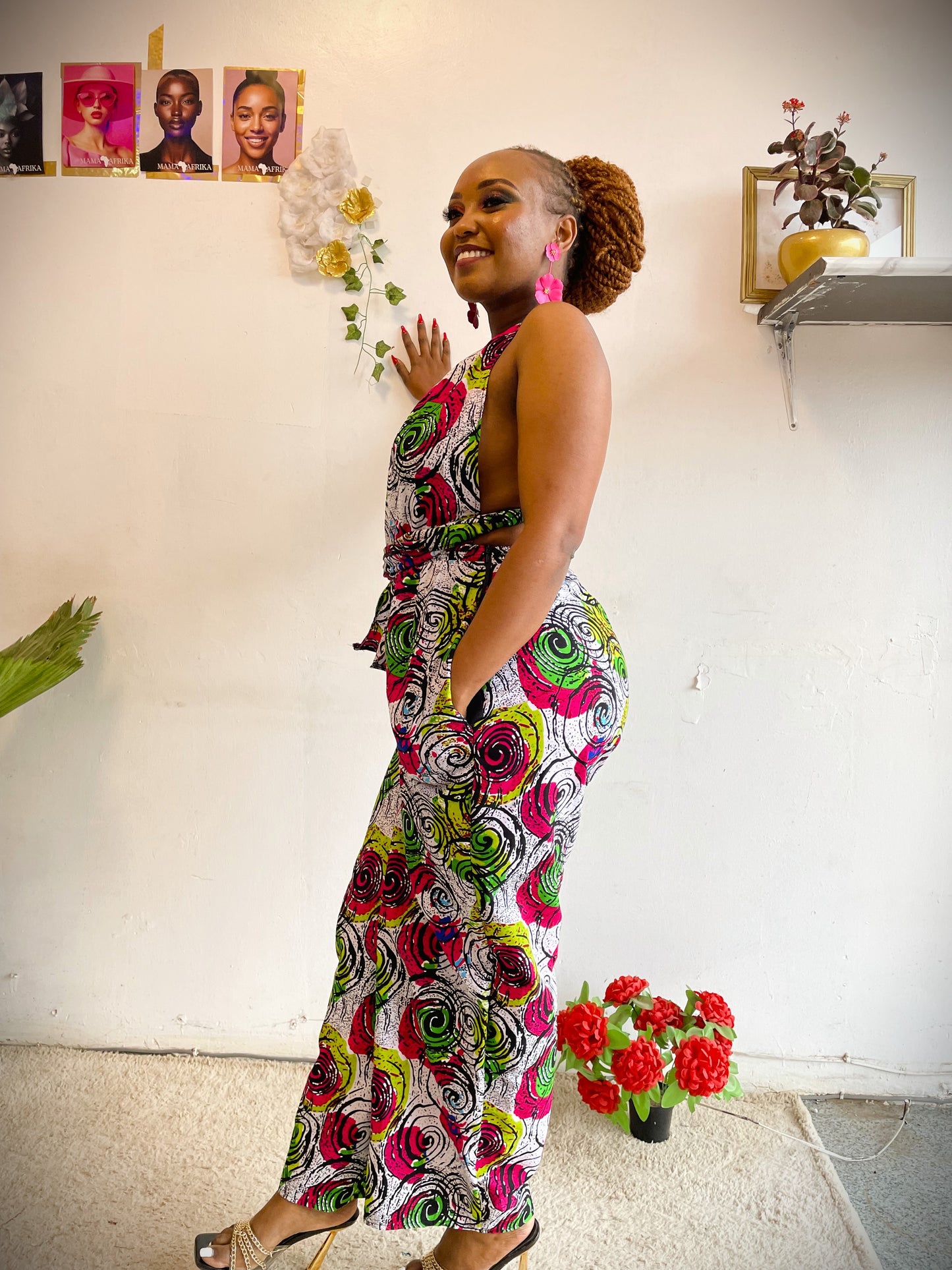 Infinity Maxi Jumpsuit with Kimono