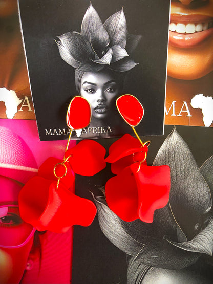 Petal Pendant Earrings