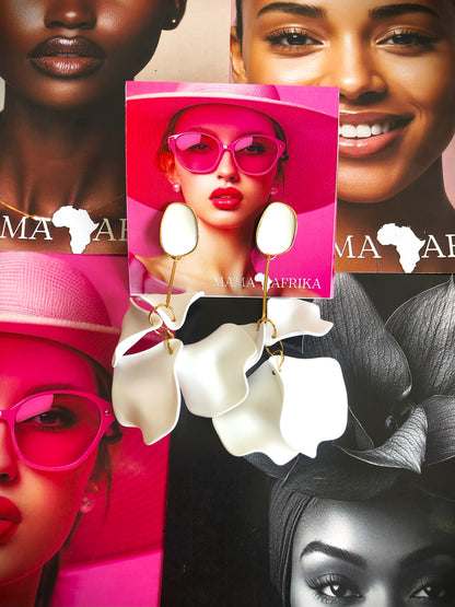 Petal Pendant Earrings