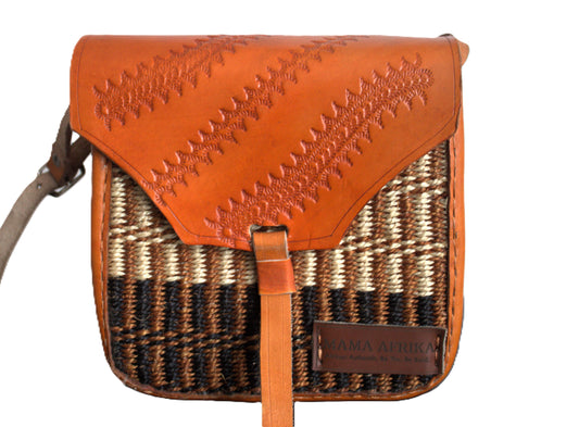 Heritage Embossed Crossbody Bag