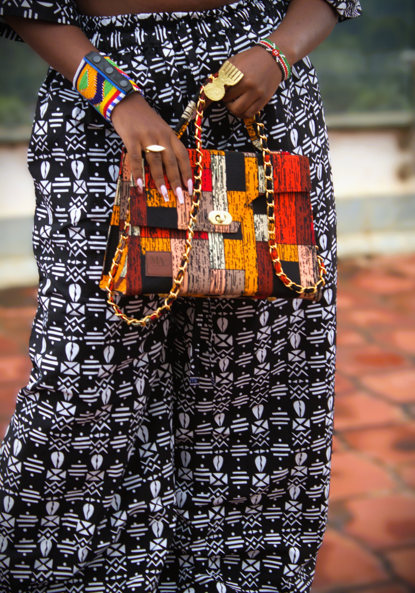 Mosaic Ember Ankara Bag