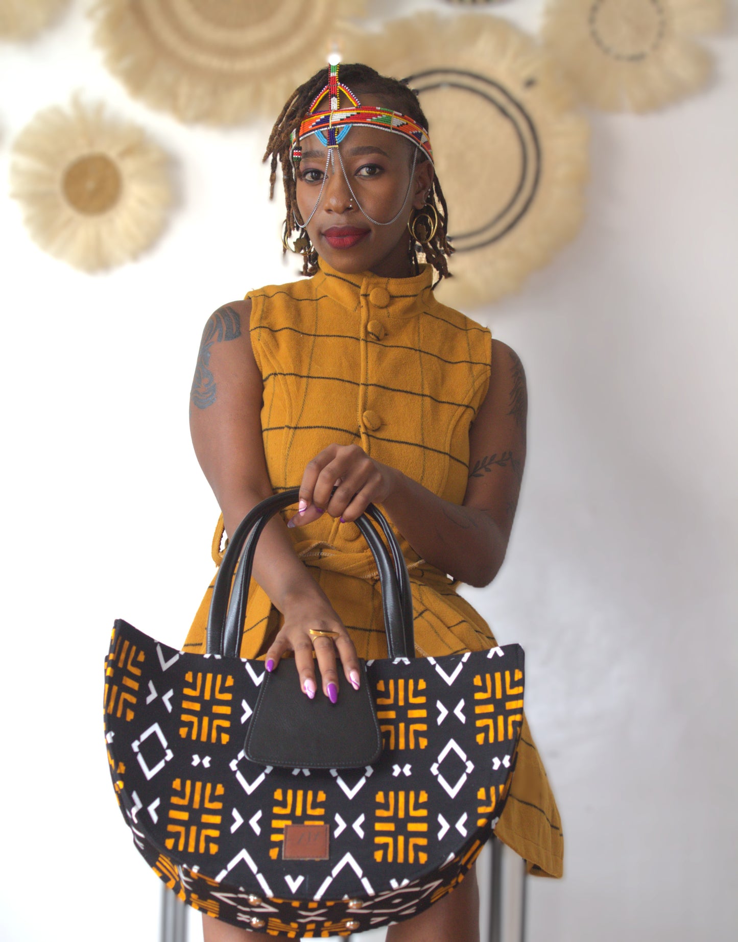 Luna Ankara Crescent Bag