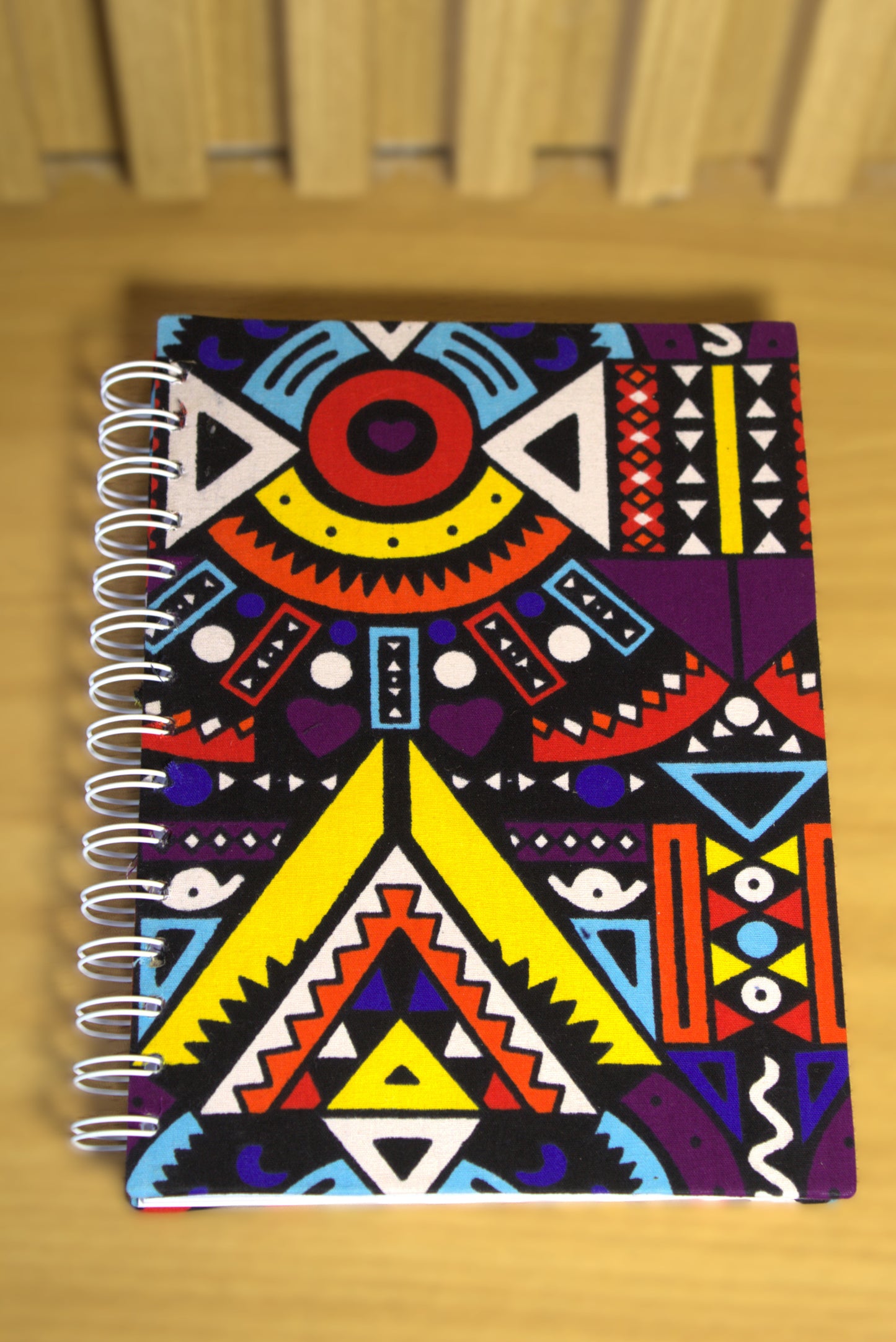 African Print Spiral Notebooks