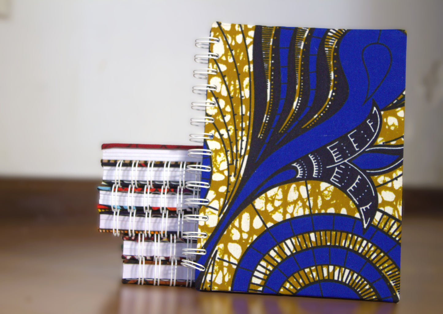 African Print Spiral Notebooks