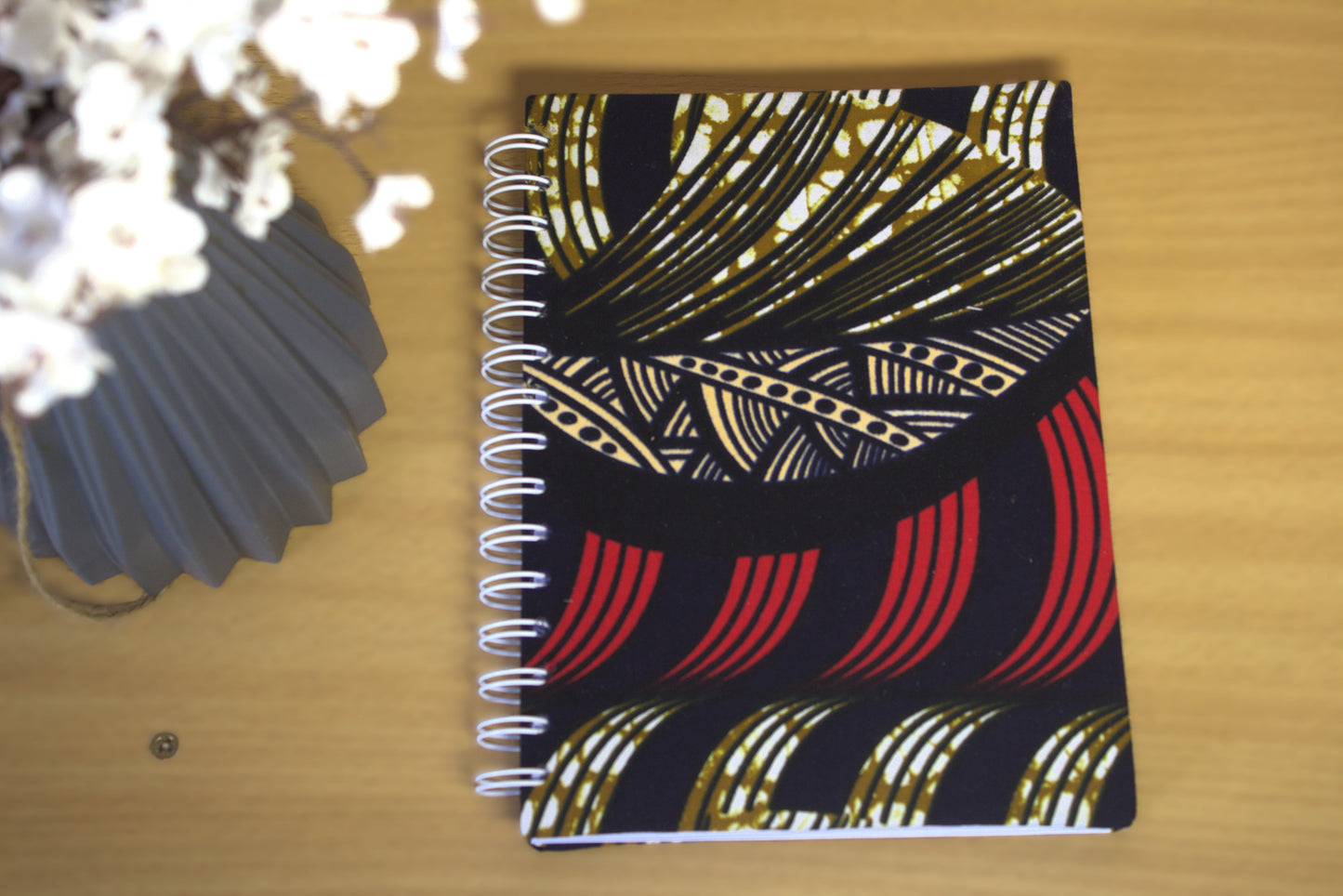 African Print Spiral Notebooks