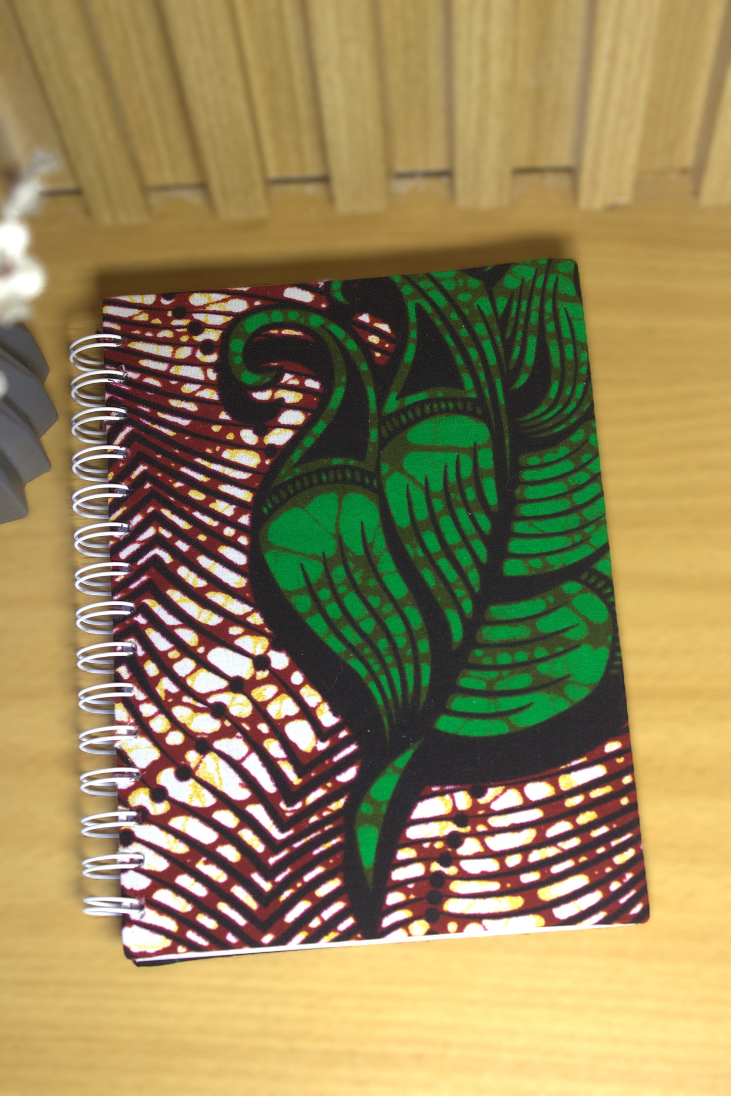 African Print Spiral Notebooks
