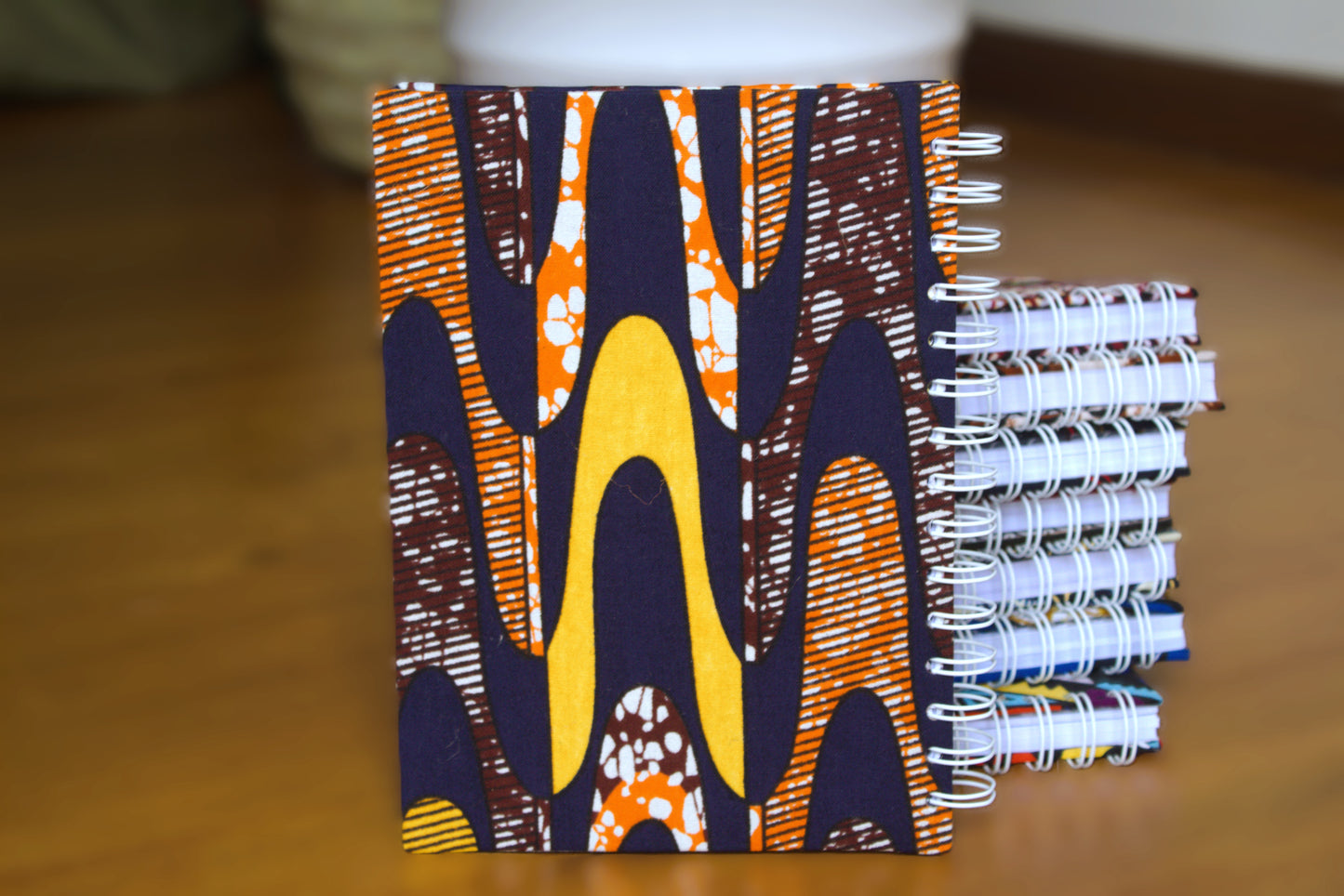 African Print Spiral Notebooks