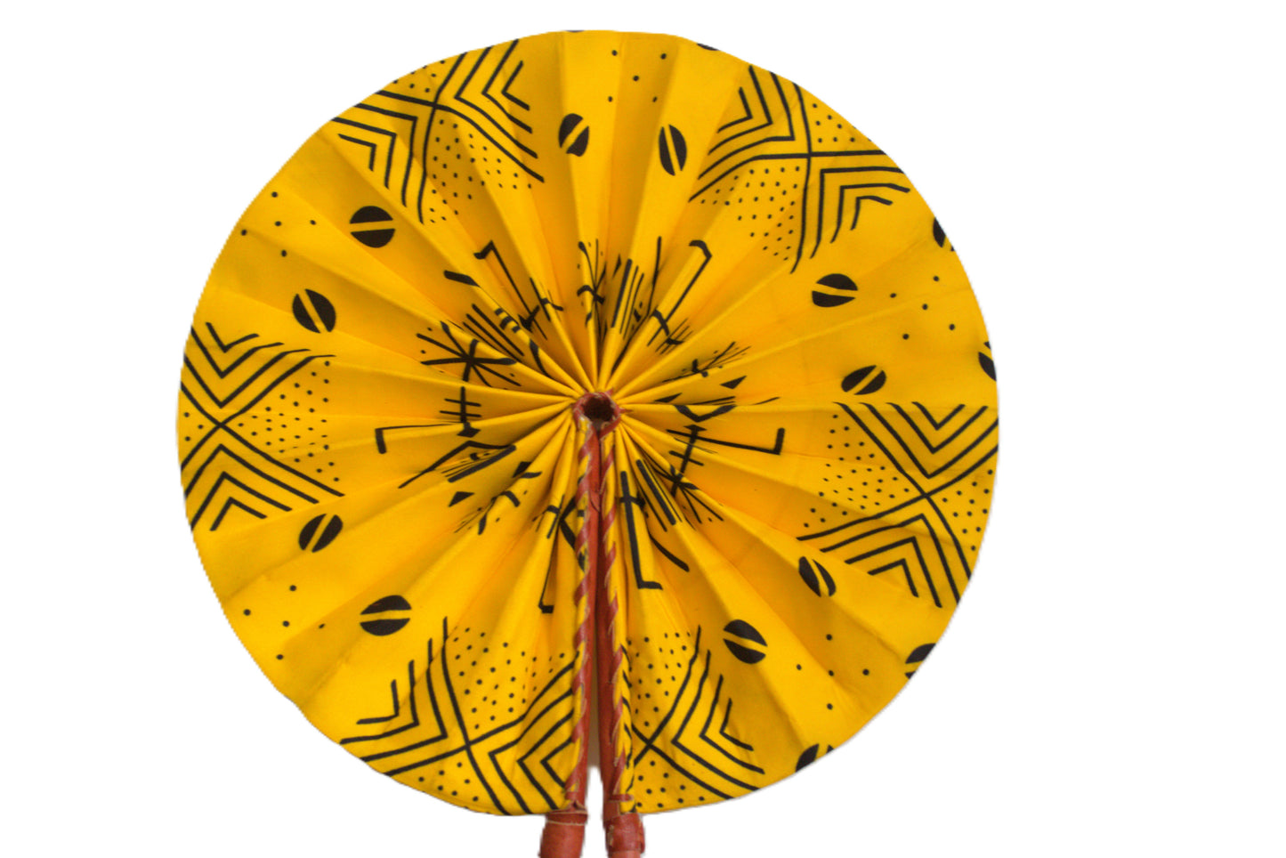 African Print (Ankara) Foldable Hand Fans