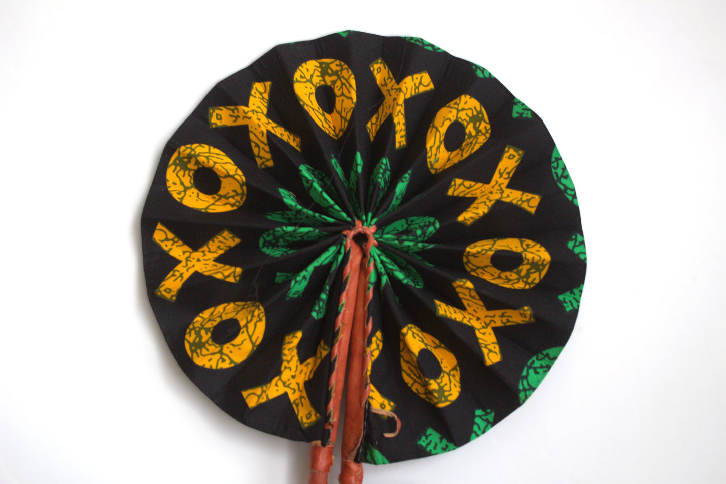 African Print (Ankara) Foldable Hand Fans