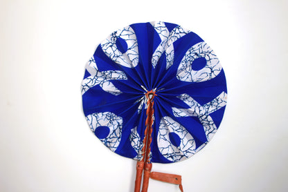 African Print (Ankara) Foldable Hand Fans