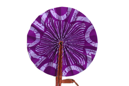 African Print (Ankara) Foldable Hand Fans