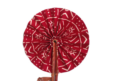 African Print (Ankara) Foldable Hand Fans