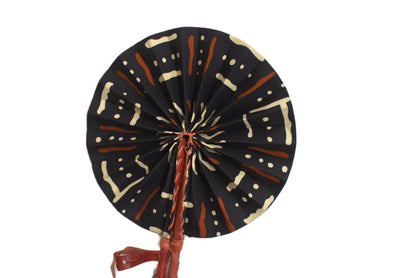 African Print (Ankara) Foldable Hand Fans