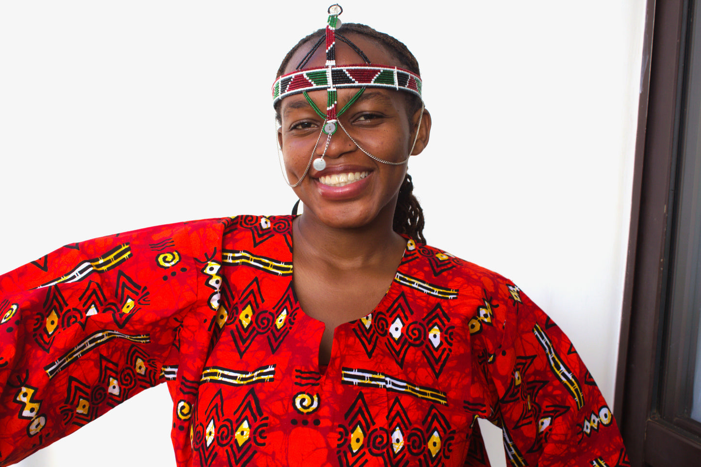 Maasai beaded headpieces