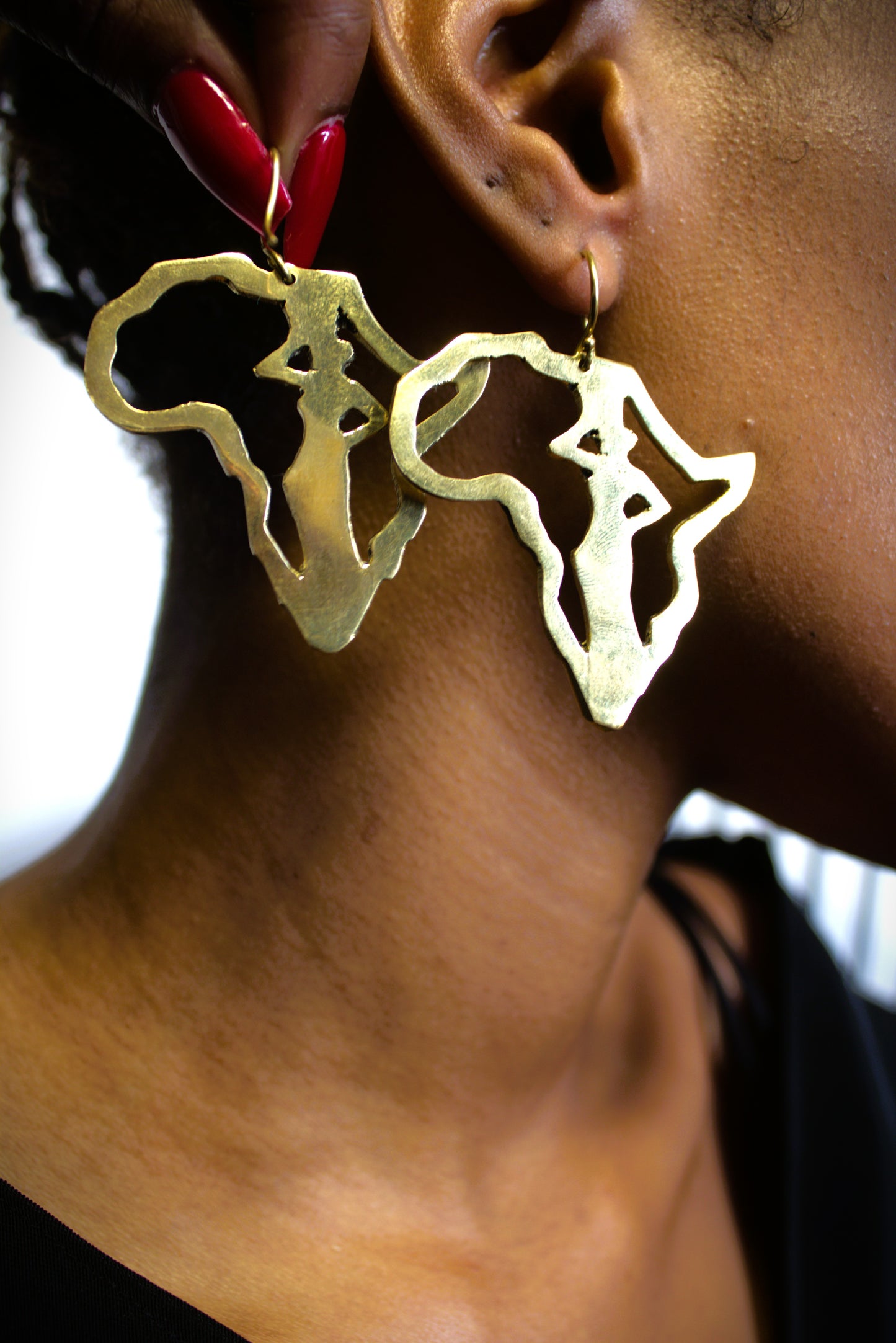 Mama Africa Cutout Earrings