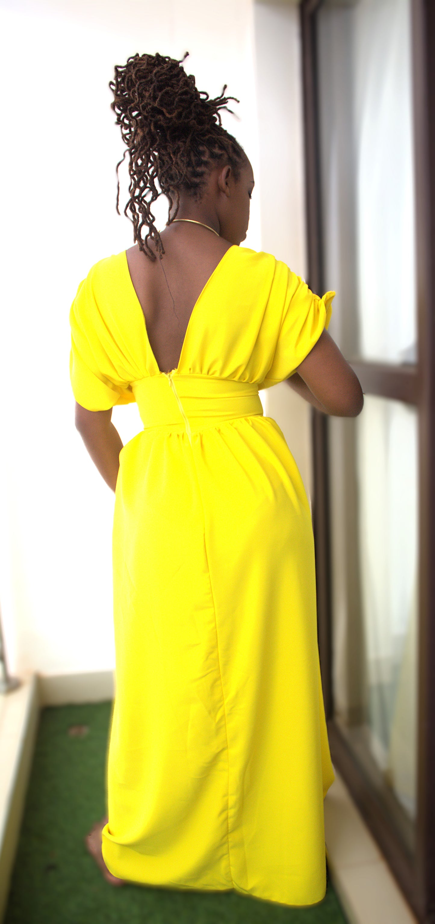 Plain Colour Maxi Dress