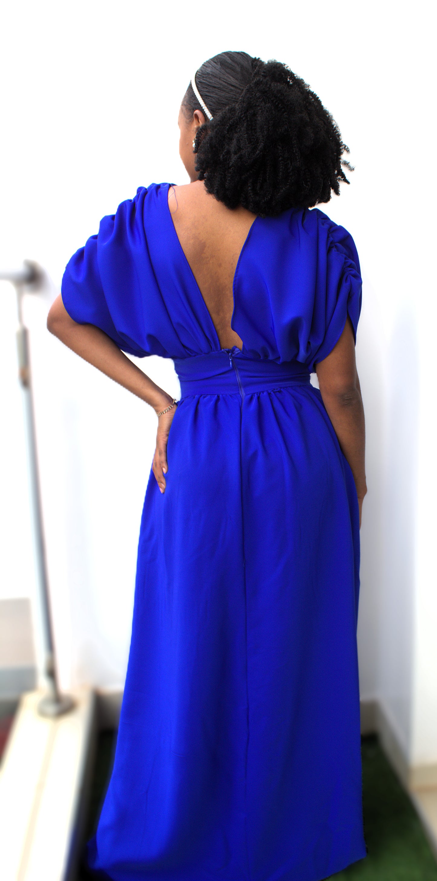 Plain Colour Maxi Dress