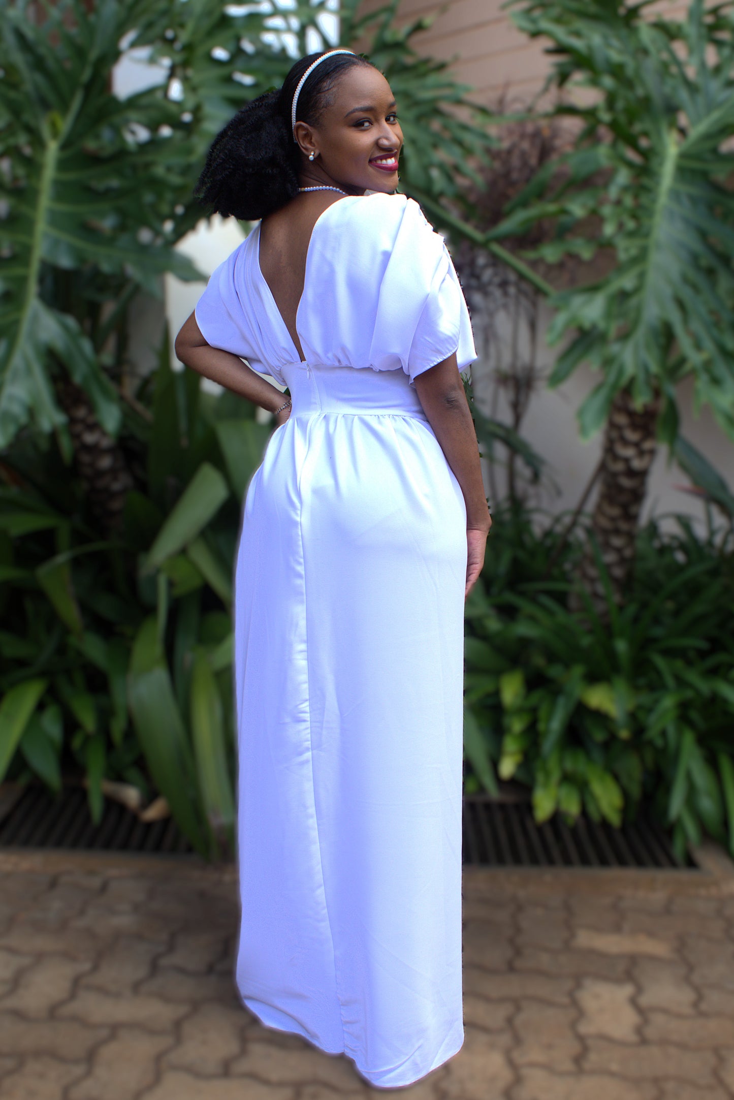 Plain Colour Maxi Dress