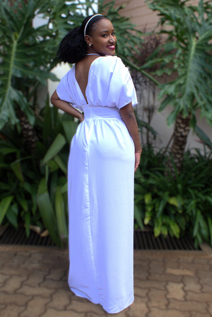 Plain Colour Maxi Dress