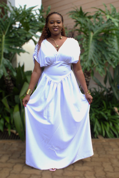 Plain Colour Maxi Dress