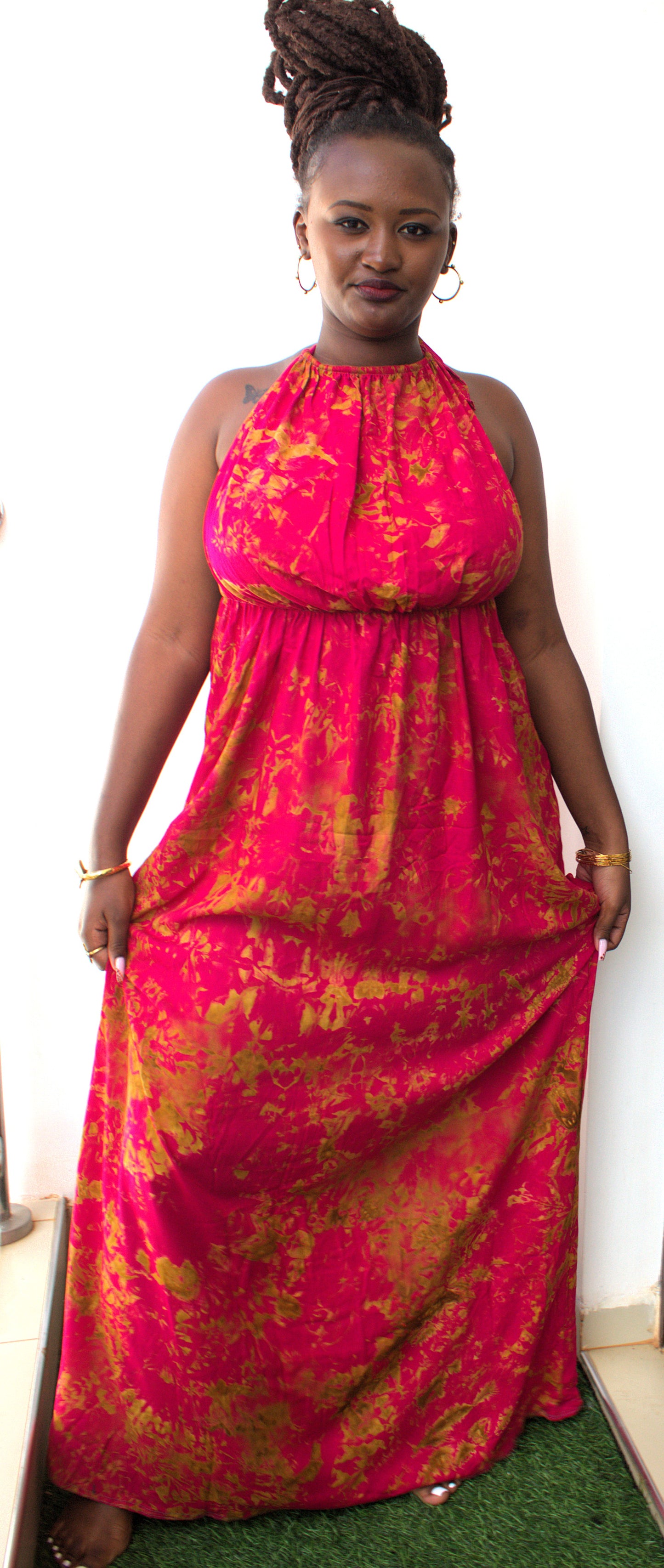 Backless Maxi Deras