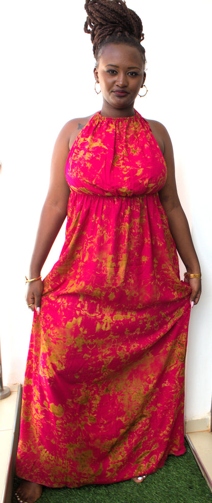 Backless Maxi Deras