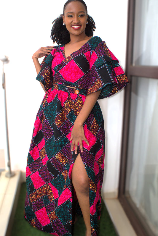Bold patchwork Print set