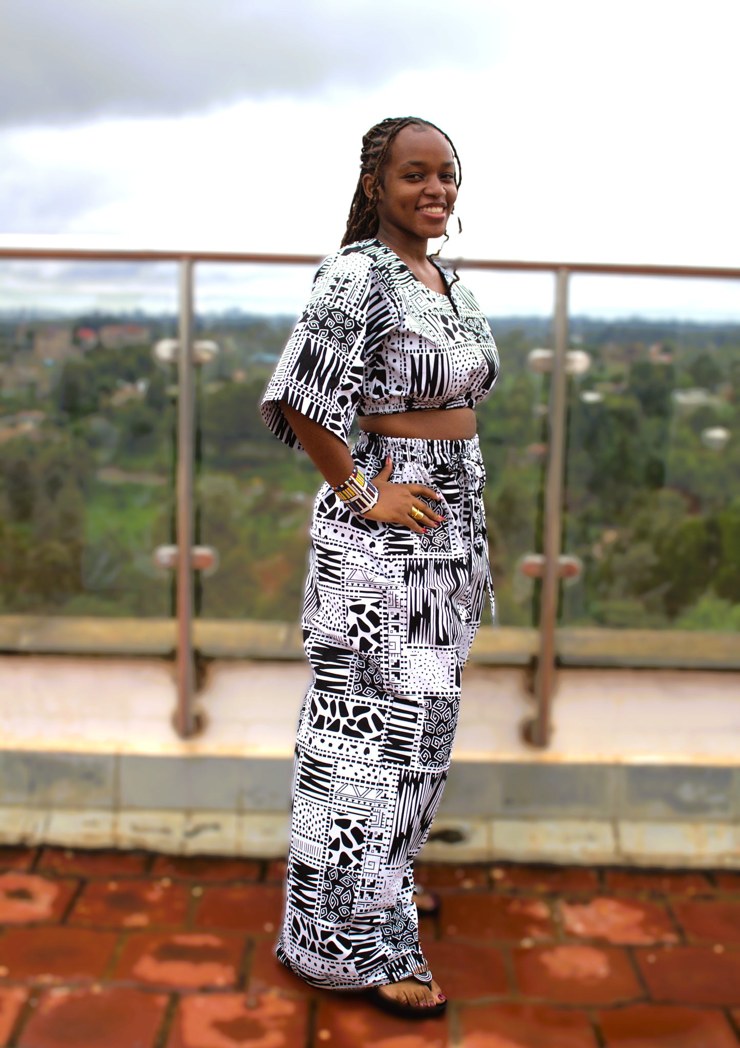 Inkwell Batik Two-Piece Set