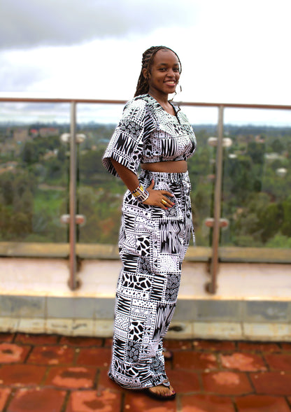 Inkwell Batik Two-Piece Set