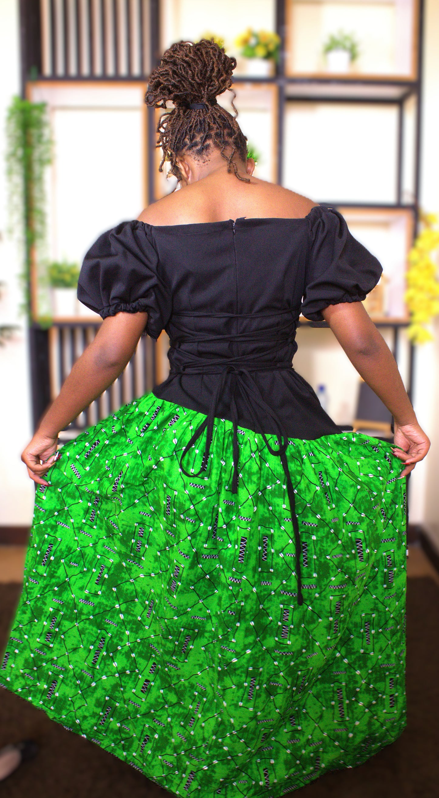 Emerald Flora Savannah Dress