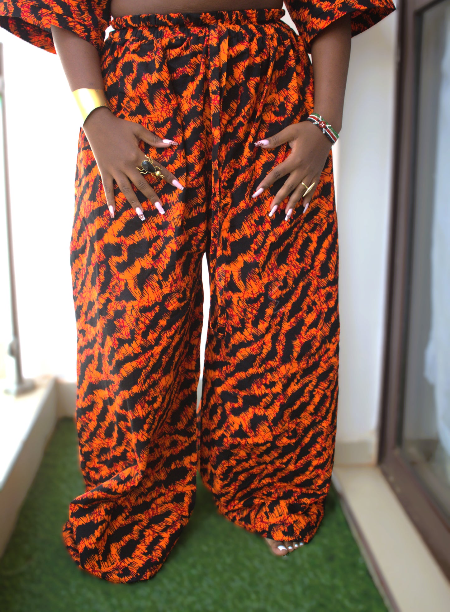 Copper Tiger Two-Piece Set