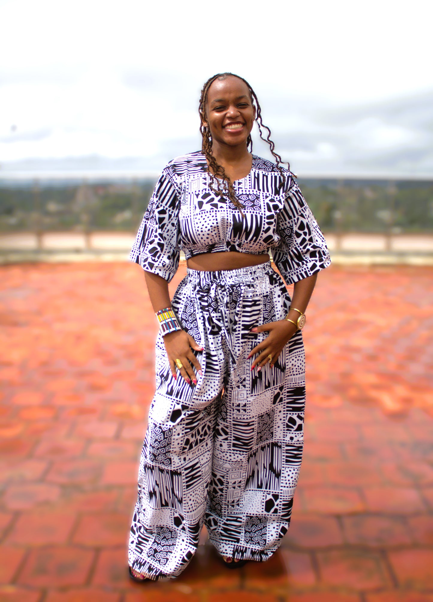 Inkwell Batik Two-Piece Set