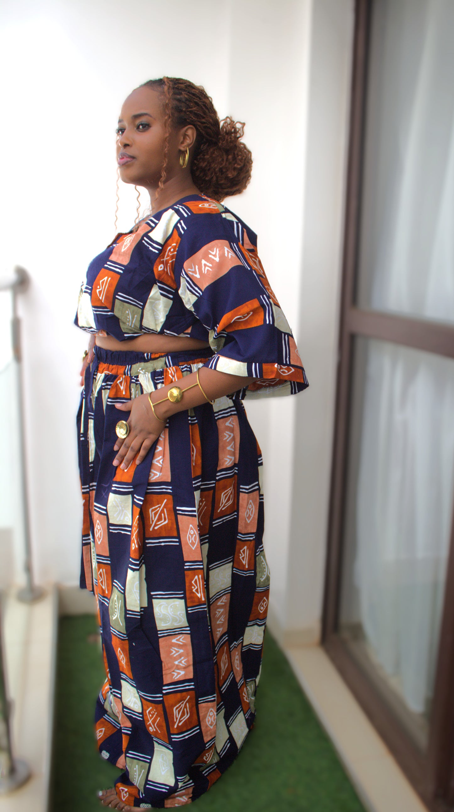 Indigo Heritage Two-Piece Set