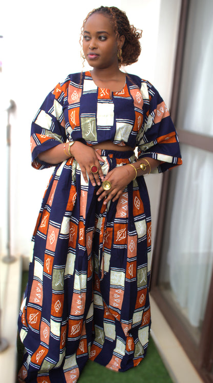 Indigo Heritage Two-Piece Set