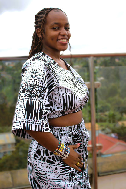 Inkwell Batik Two-Piece Set