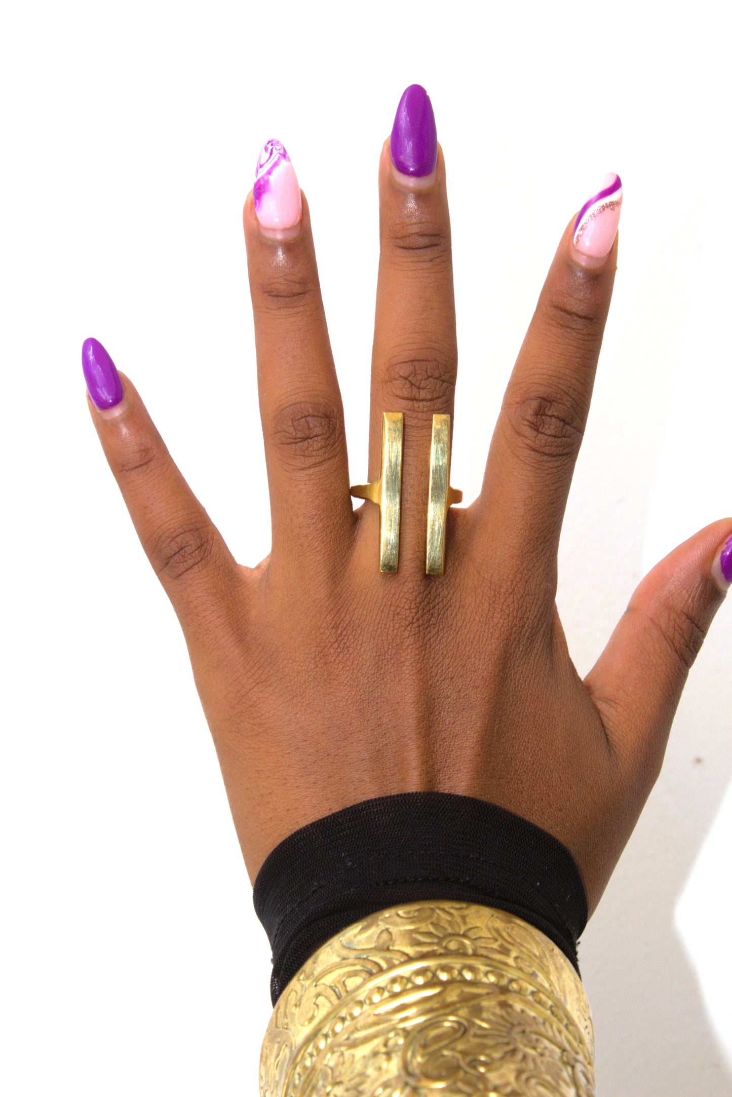 Double Bar Parallel Statement Ring