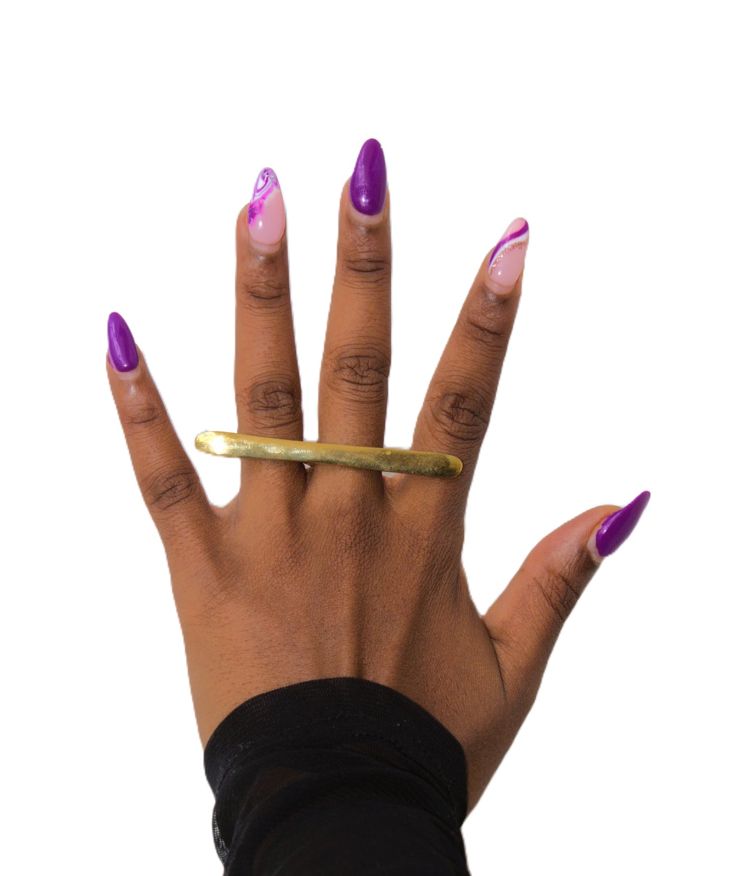 Golden Bar Ring