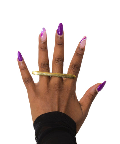 Golden Bar Ring