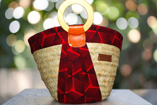 Ankara Halo Bag